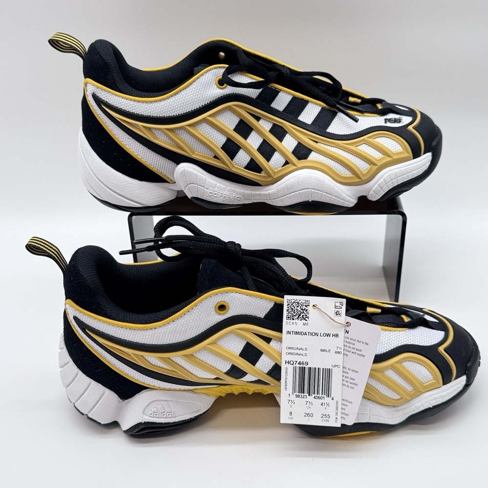 Size 8US- Adidas Intimidation Low NCAA Men's Sneakers "Alabama State University"